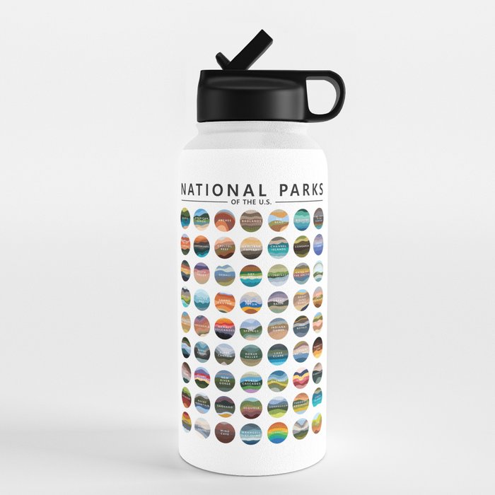 US National Parks Water Bottle