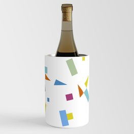 1980s Abstract Geometric Wine Chiller