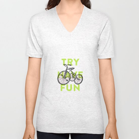 Try have fun Unisex V-Neck