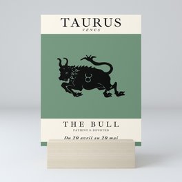 Minimalist Taurus Mini Art Print