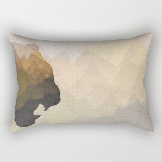 The Tiger's Kingdom Rectangular Pillow