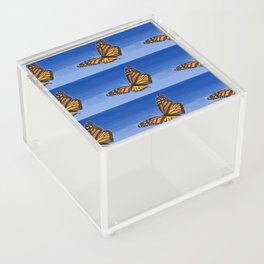 Monarch Butterflies Pattern Acrylic Box