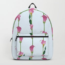 Pink Calla Lily Trio Backpack