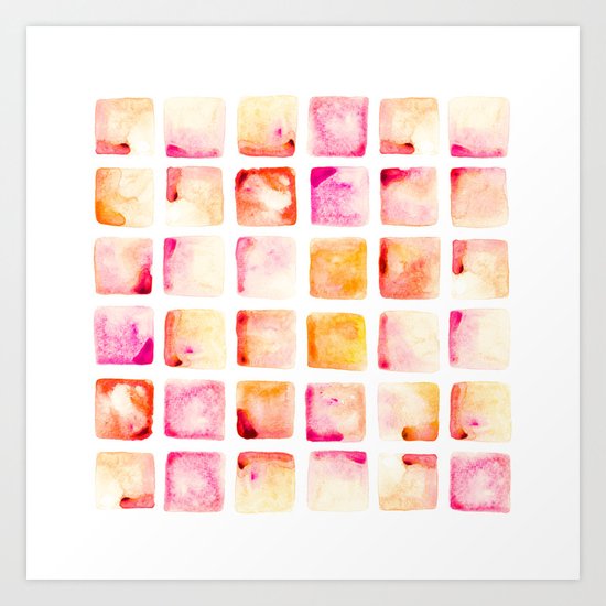 Peach Cobbler Art Print