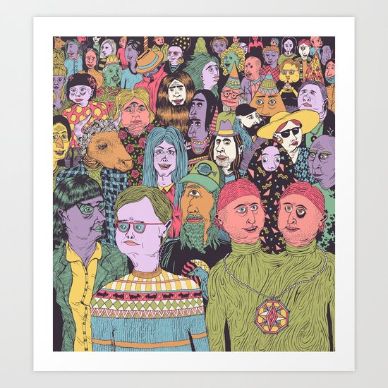 The Gathering Art Print