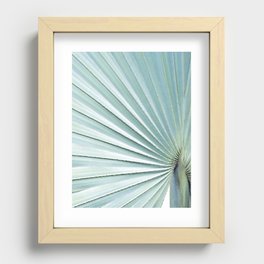 Fan palm Recessed Framed Print