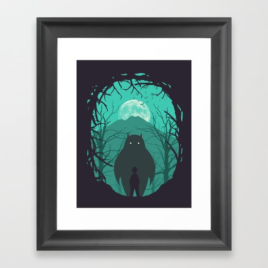 Scary Monsters and Nice Sprites Framed Art Print