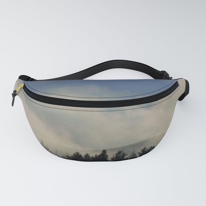 Another Winters Misty Morning in the Scottish Highlands Fanny Pack