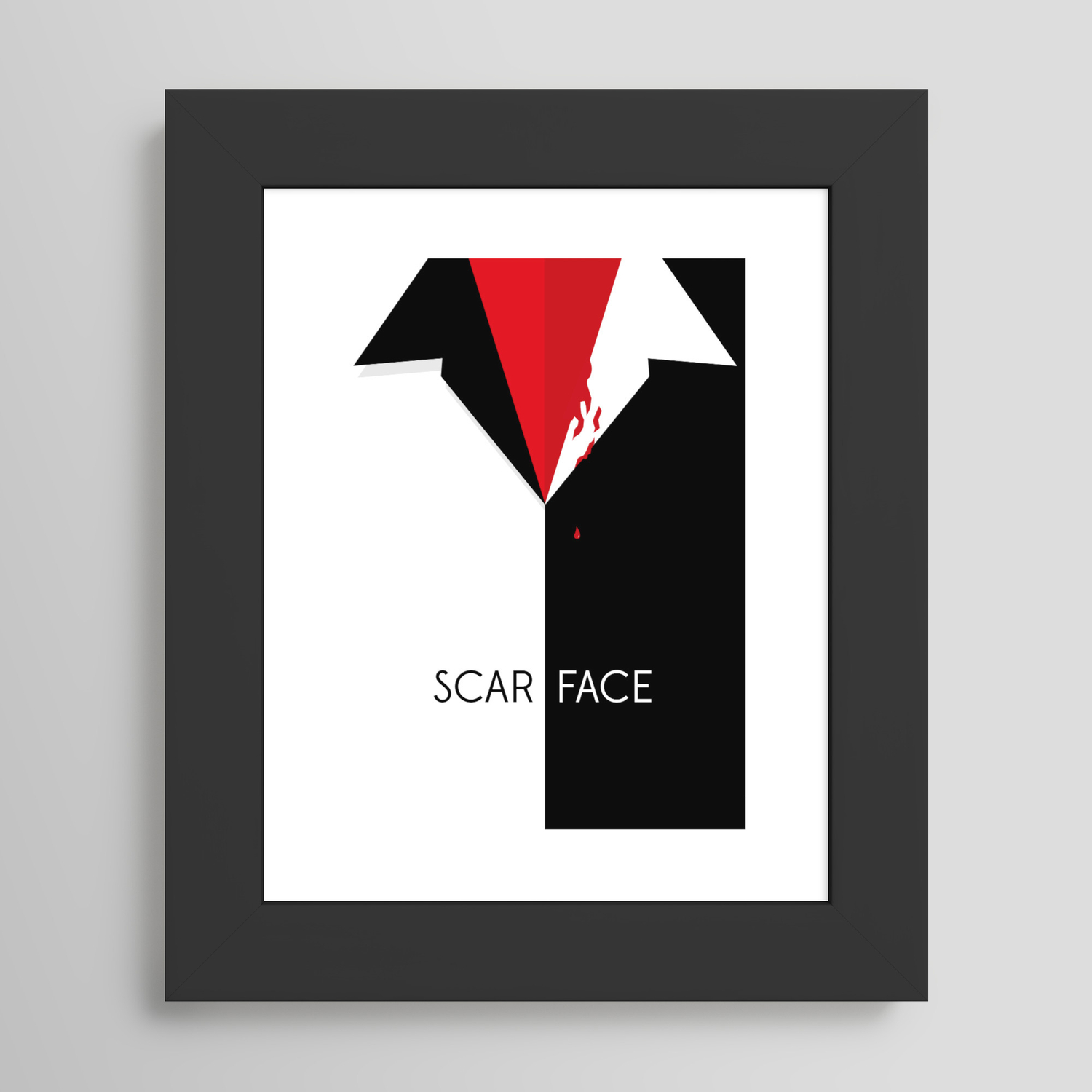 SCARFACE Mini Movie Poster 8x10 Color Photo 