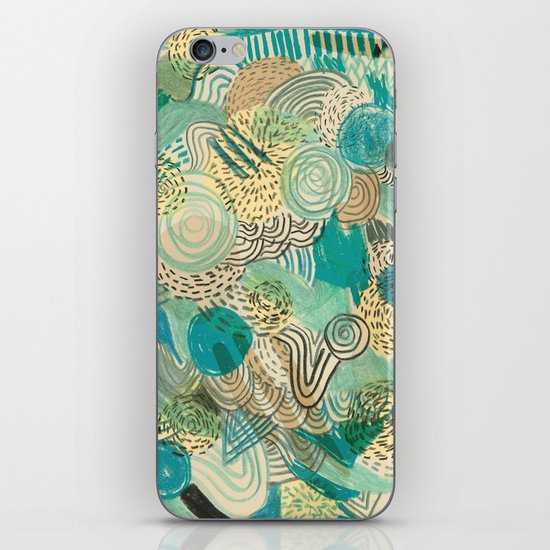 Holidays at the pool iPhone & iPod Skin