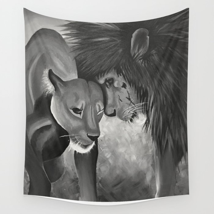 Every King Needs His Queen Wall Tapestry By Coriwoodward Society6