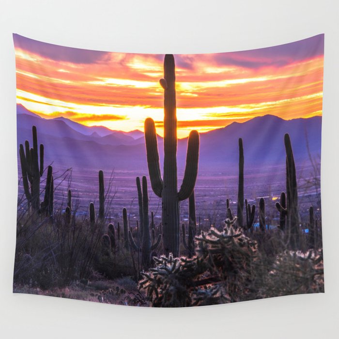 Arizona Sunset Wall Tapestry