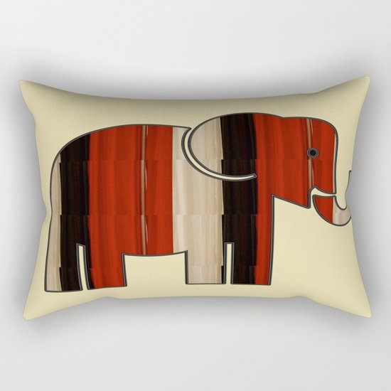 Down in Africa Rectangular Pillow