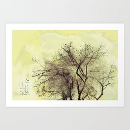 The Tree Connection - Three Art Print