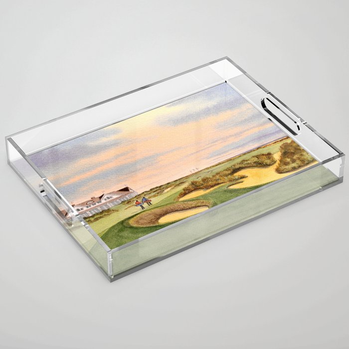Kiawah Island Ocean Golf Course Acrylic Tray