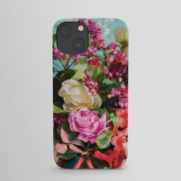 Colorful Flower Arrangement iPhone Case