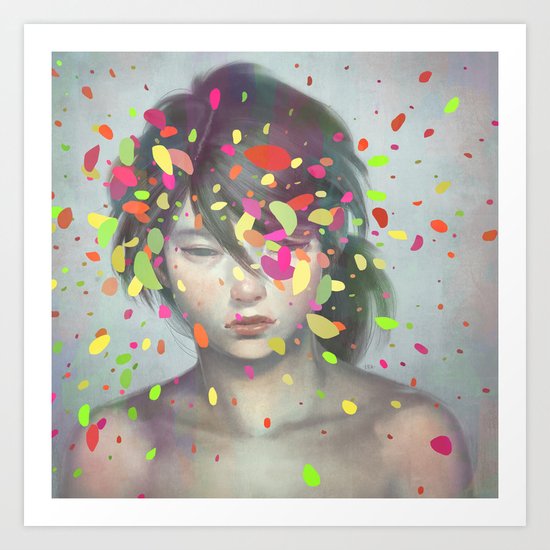 Colours 03 Art Print