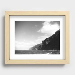 Vint B&W – Madeira Recessed Framed Print