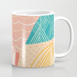 beach quilt Coffee Mug