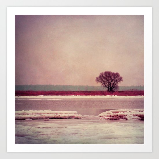 Ice Art Print