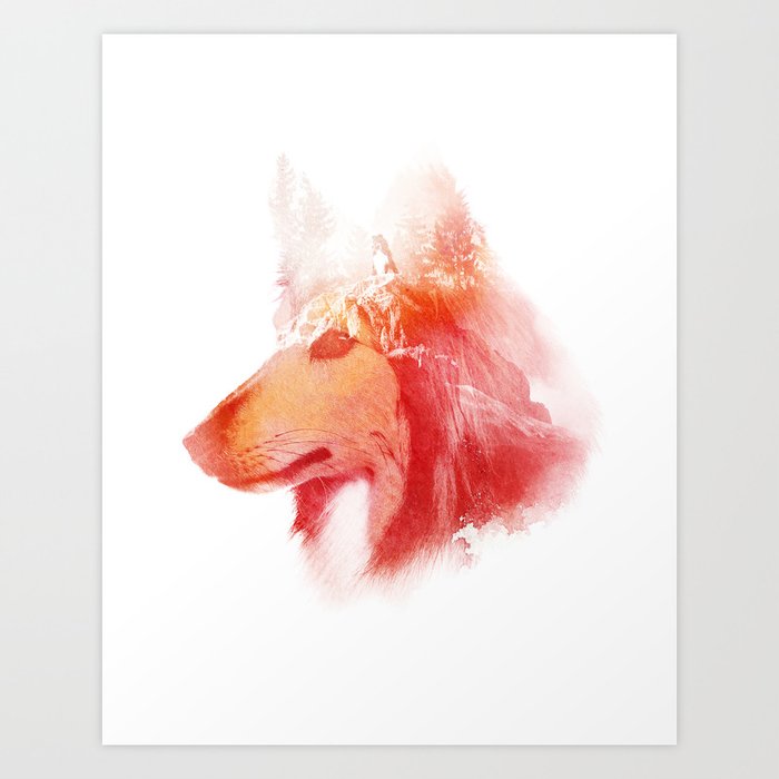 Discover the motif ON THE WAY BACK HOME by Robert Farkas as a print at TOPPOSTER