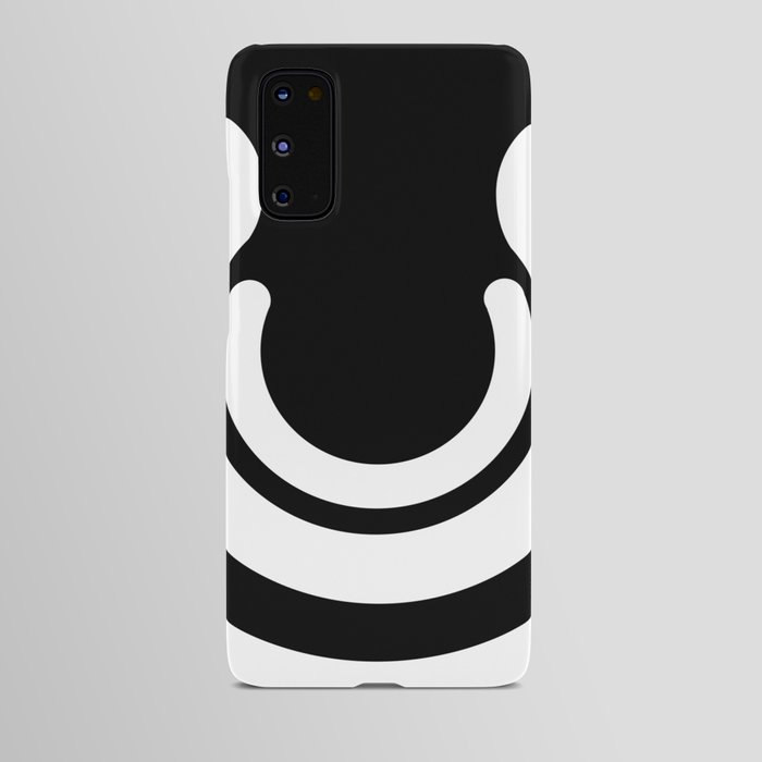 Black and white 90s inspired  Android Case