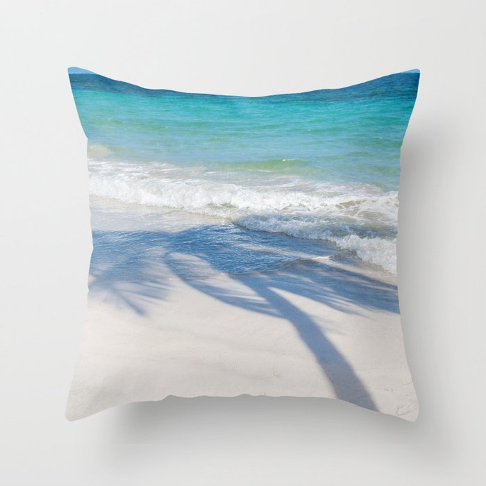 SEA TREE Throw Pillow