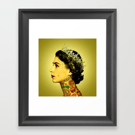 Royal Tattoo Framed Art Print