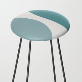 Modern Minimal Arch Abstract XX Counter Stool