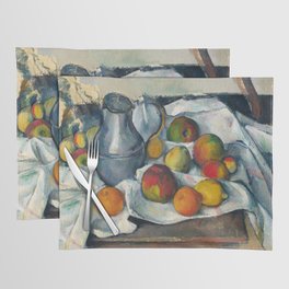 Paul Cézanne - Kettle and Fruits - Bouilloire et Fruits Placemat