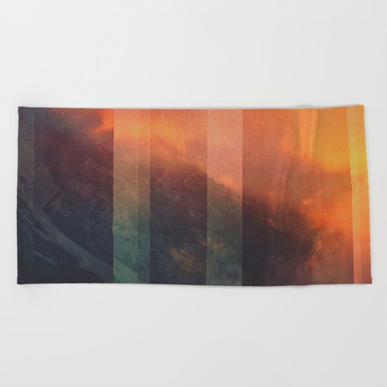 Fractions A98 Beach Towel