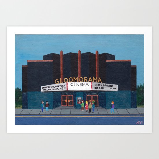 GLOOMORAMA Art Print