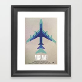 Airplane! Movie Poster Framed Art Print