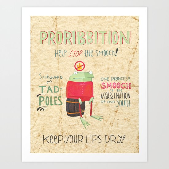 Proribbition Art Print