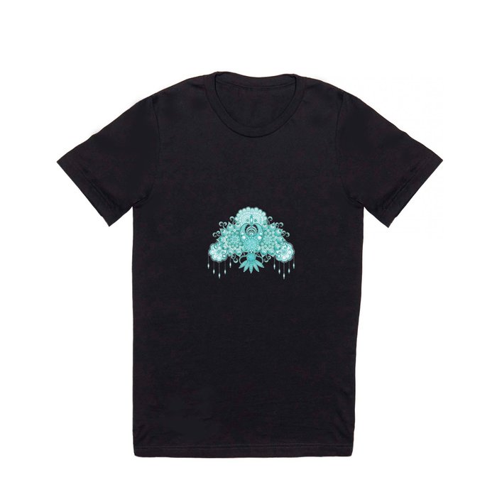 Aqua Mandala T Shirt