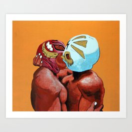 Lucha de Amor Art Print