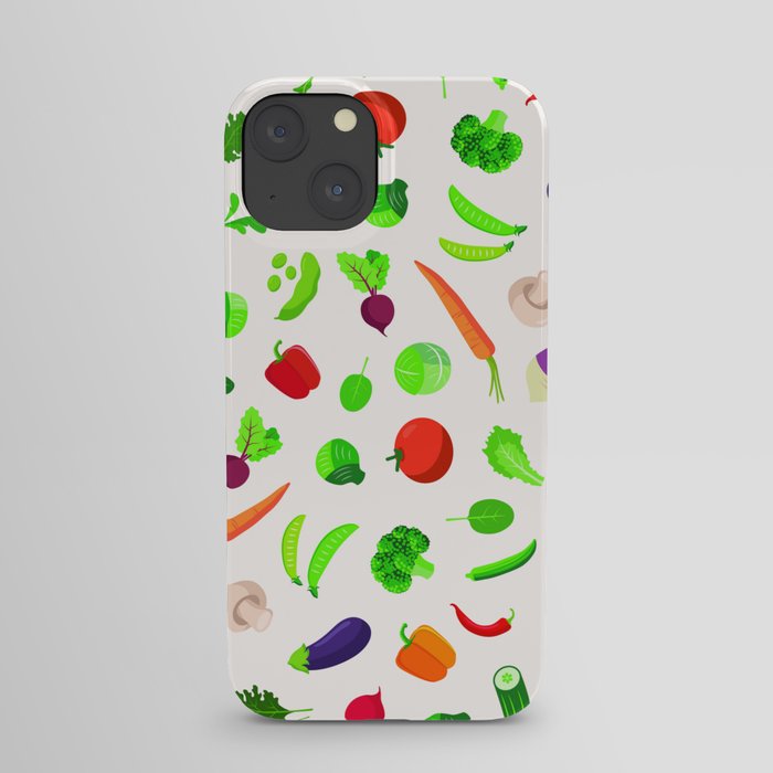 Veggie Pattern iPhone Case