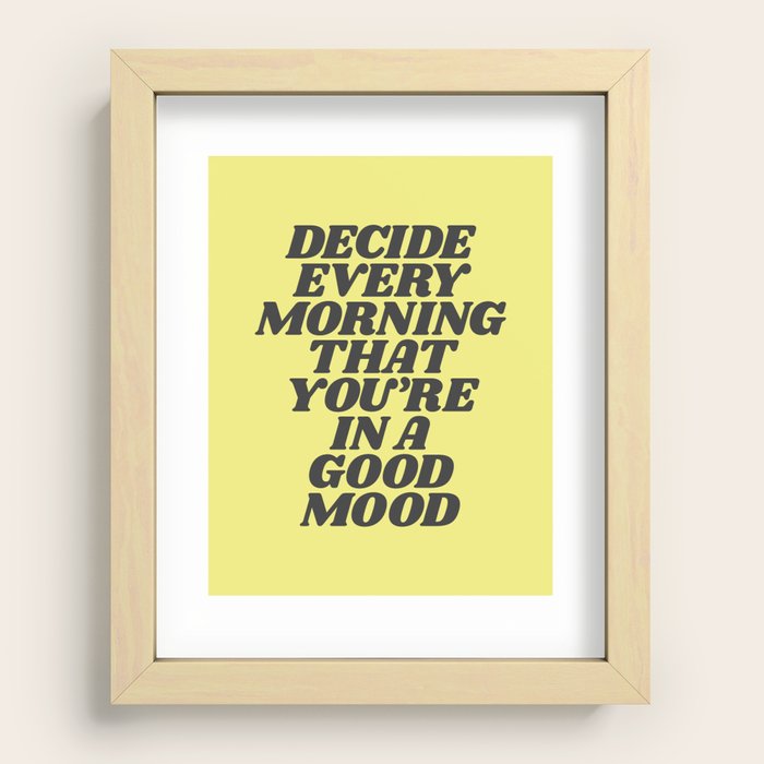 Recessed Framed Print