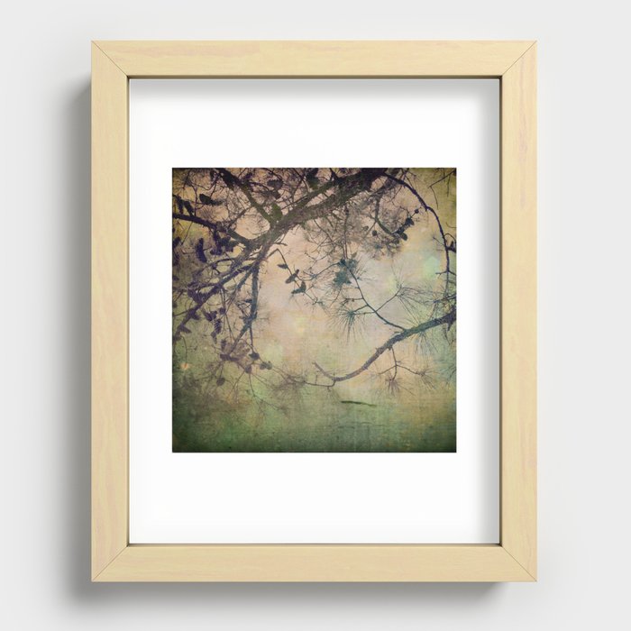 One Autumn Day Recessed Framed Print