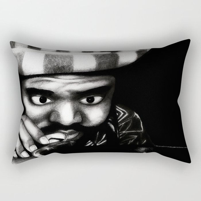Reggae DJ Rectangular Pillow