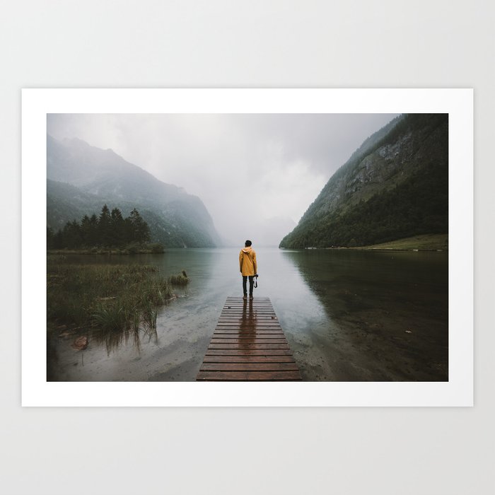 Mountain Lake Vibes - Landscape Photography Art Print