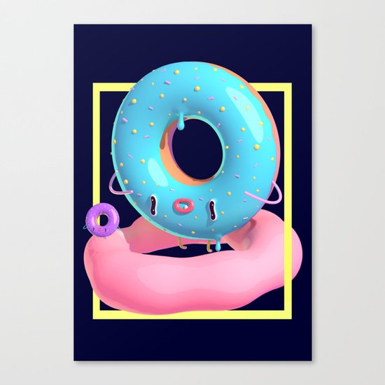 Donuts Canvas Print