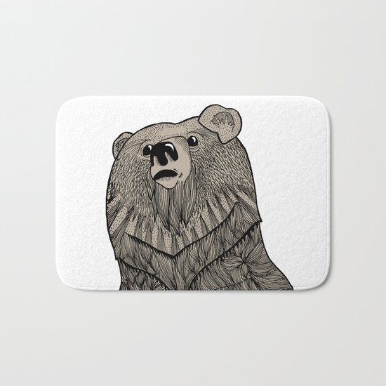 Beary Hairy Bath Mat