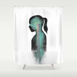 Silhouette Shower Curtain