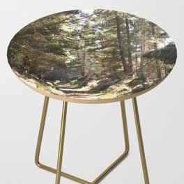 Scottish Highlands Sun Kissed Nature Path Side Table