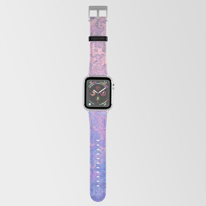 ABSTRACT OXIDIZE IN PINK AND BLUE. Apple Watch Band
