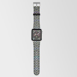 Horizontal zig-zag line hand drawn modern abstract  Apple Watch Band