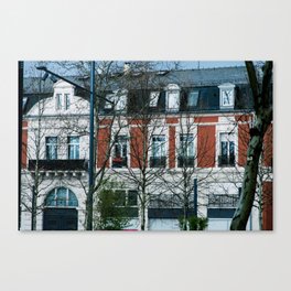 Awesome colors. Awesome house. Canvas Print