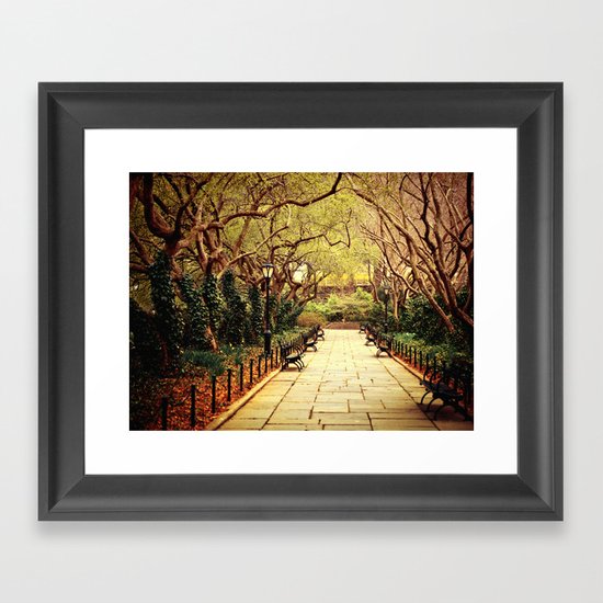 Central Park Framed Art Print