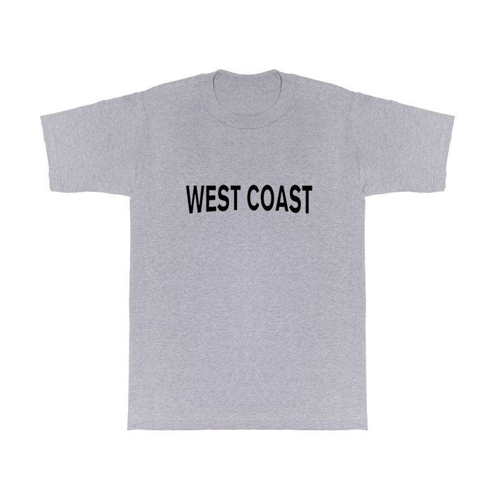 West Coast - Black T Shirt